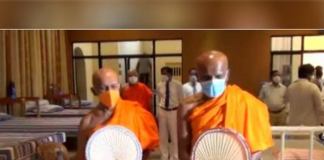 For Maha Sangha, Sri Lanka’s first COVID quarantine center has been established