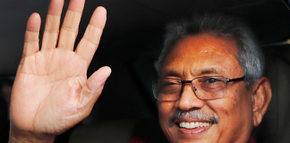 President Gotabaya today said that he will contest a second term at the next presidential election