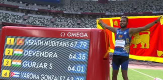 Sri Lanka’s Dinesh Priyantha Herath sets a new world record