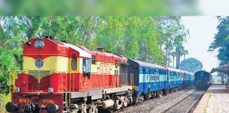 Train services delayed Train