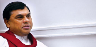 Finance Minister Basil Rajapaksa left for India