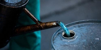 A litre of Kerosene oil increased