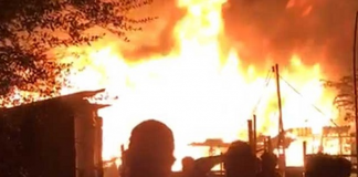 80 families affected by Kajeemawatta fire