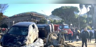 Landslide hits Italian