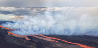 World’s largest active volcano erupts in Hawaii