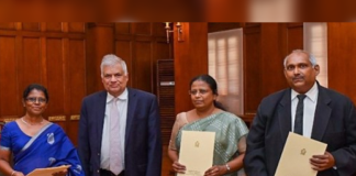 Three new President’s Counsels accept appointments from the President